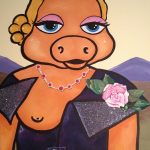 Various Mizz Piggie Portraits